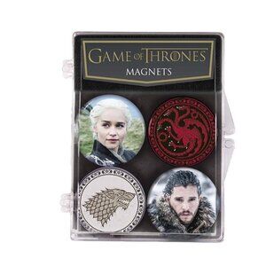 Dark Horse Deluxe Game of Thrones Magnet 4 Pack, Multicolor